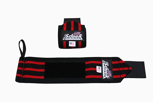 Schiek's Sports 12" Heavy Duty Wrist Wraps Black Model 1112B