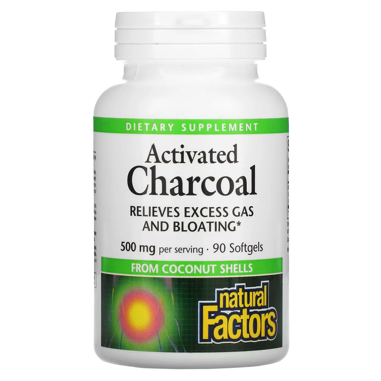 Activated Charcoal, 250 mg, 90 Softgels