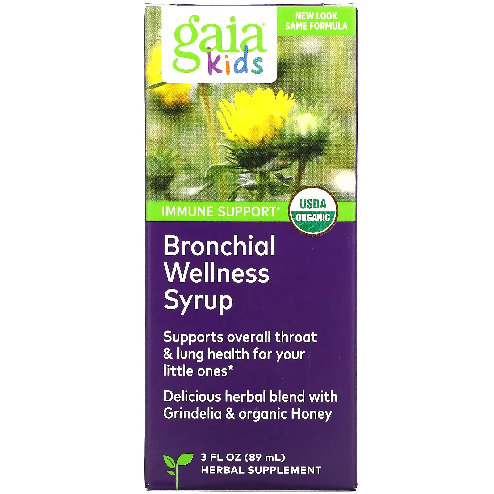 Bronchial Wellness Syrup for Kids, 3 fl oz (89 ml)