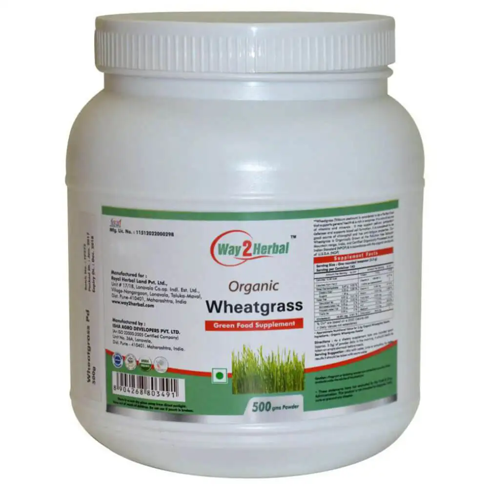 Way2Herbal Wheatgrass,  0.5 kg