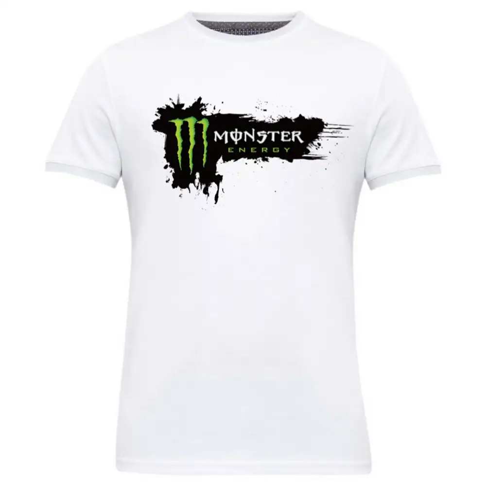 Gym Brute Monster T Shirt,  White  Medium