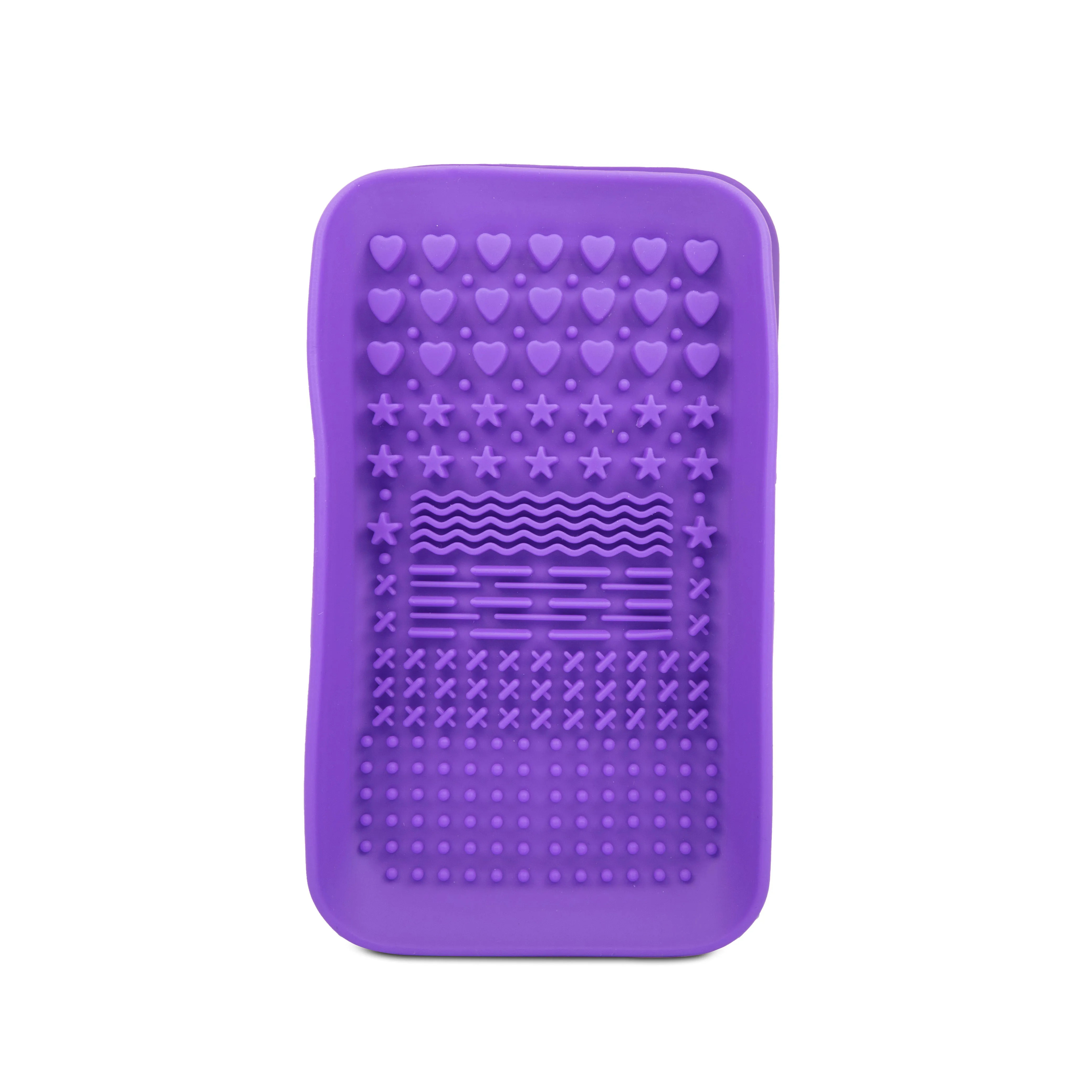 London Pride Cosmetics Prime Silicone Makeup Brush Cleaner - Purple