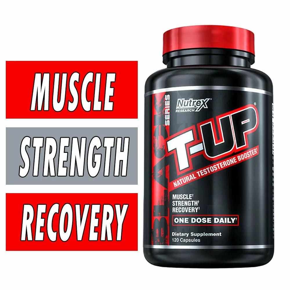 Nutrex T UP - Testosterone Booster - 120 Capsules