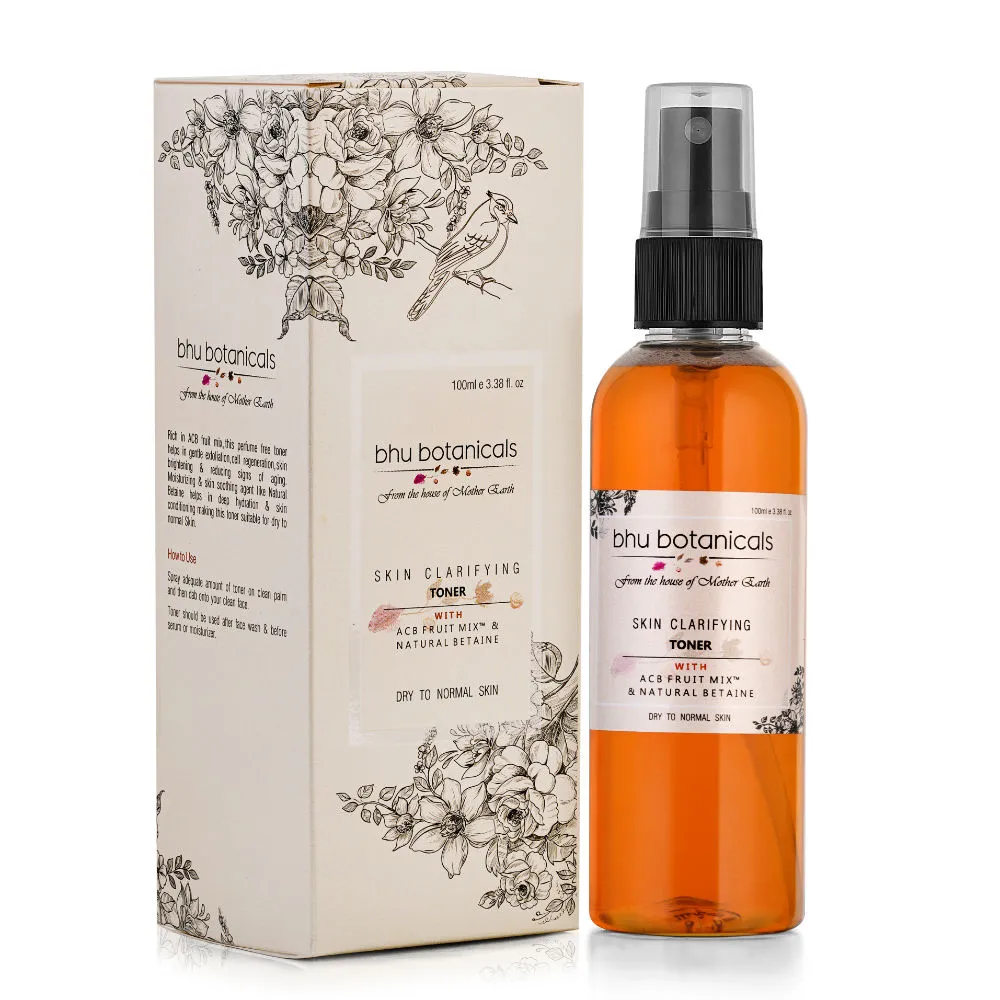 Bhu Botanicals Skin Clarifying Toner Dry to Normal Skin