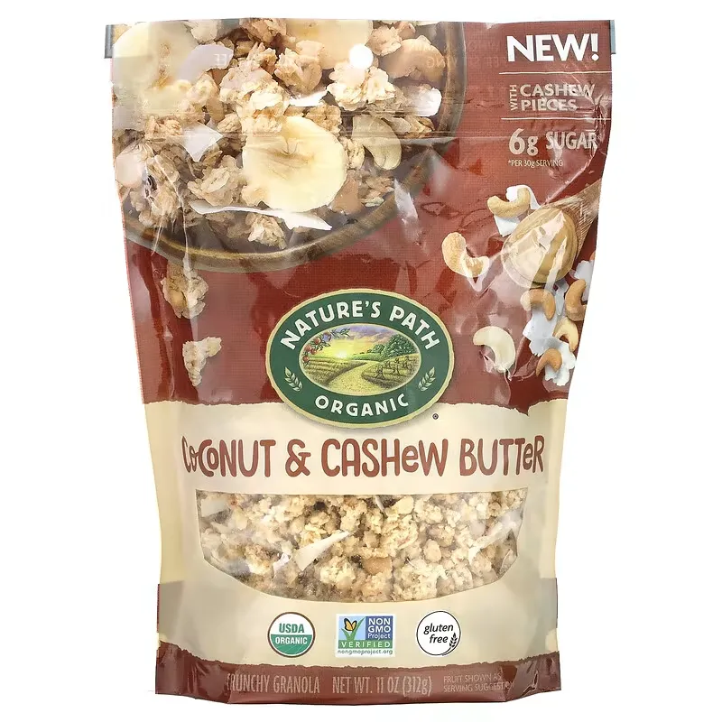 Crunchy Granola, Coconut & Cashew Butter, 11 oz (312 g)