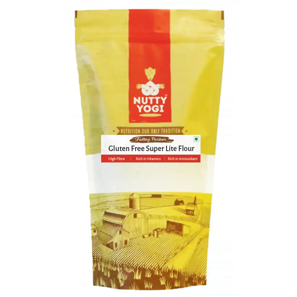 Nutty Yogi Gluten Free Super Lite Flour,  Unflavoured  500 g