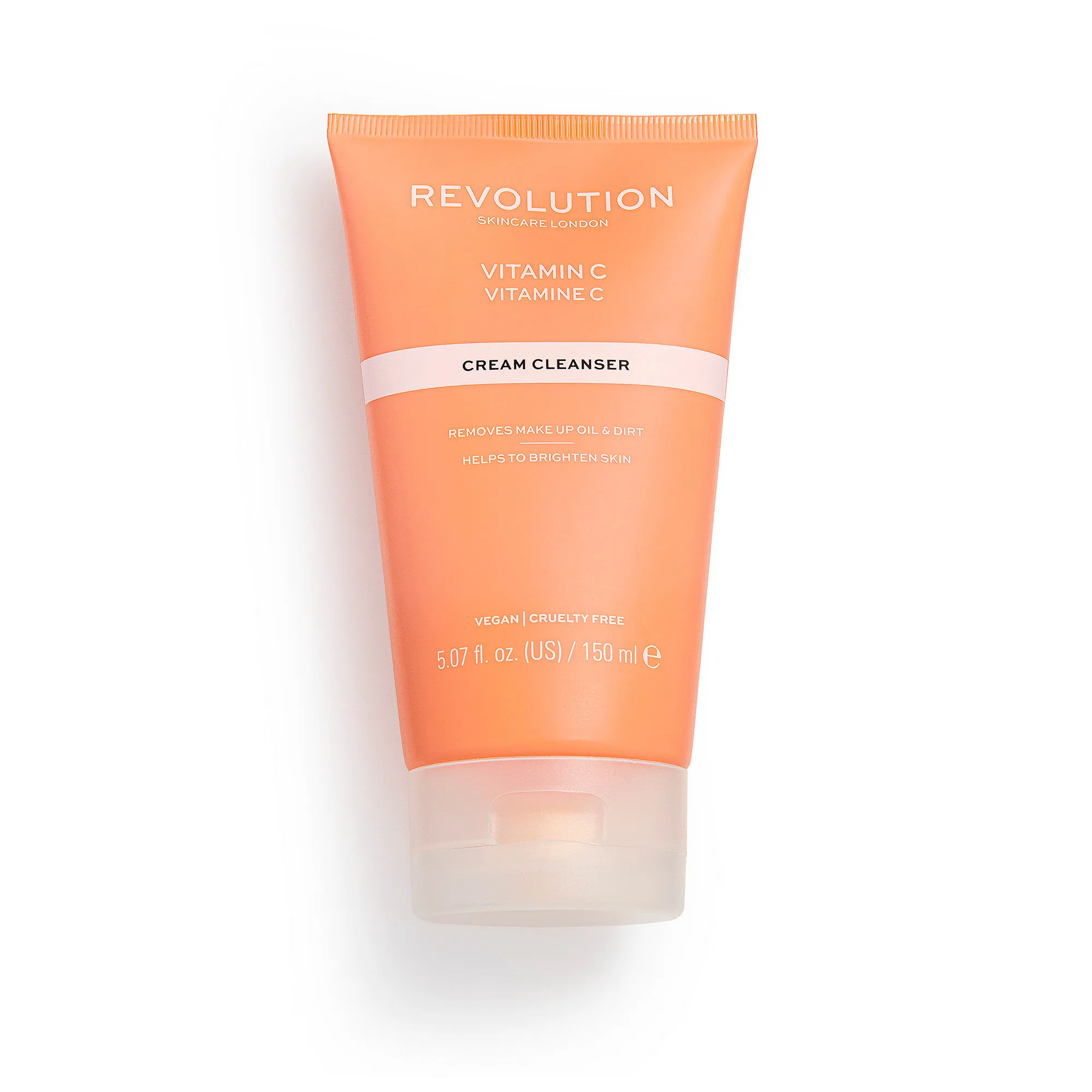 Makeup Revolution Skincare Vitamin C Brightening Cream Cleanser