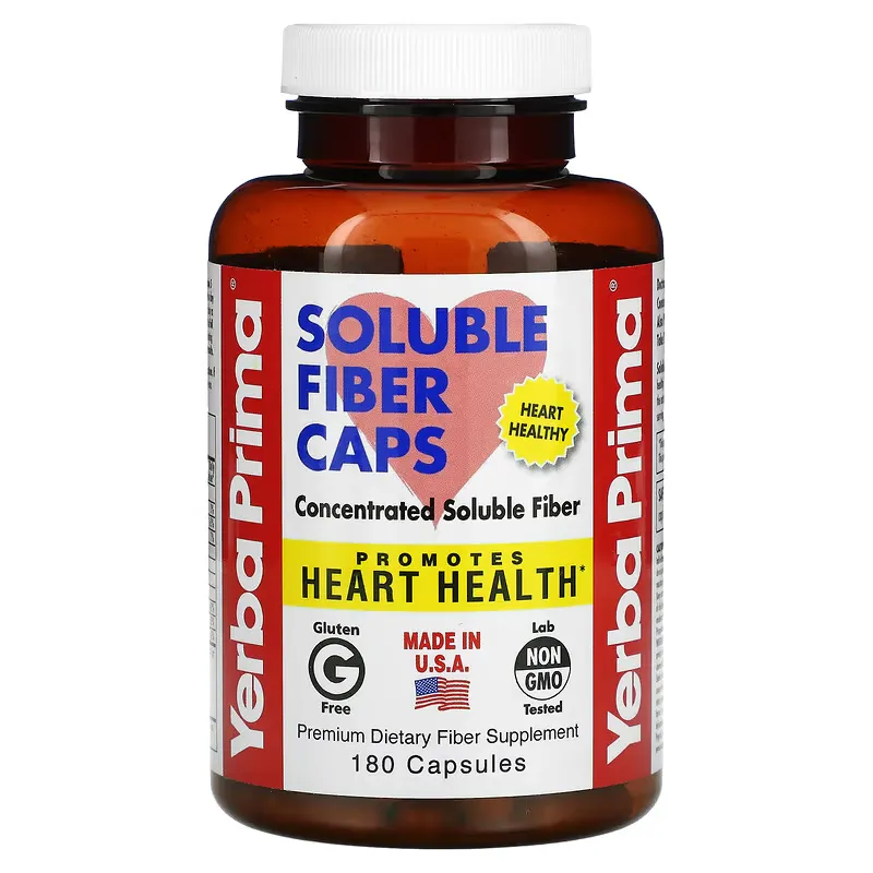 Soluble Fiber Caps, 180 Capsules