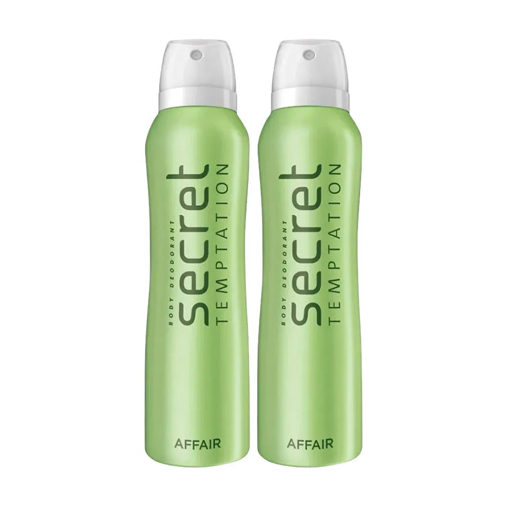 Secret Temptation Affair Deodorant Spray For Women (Pack Of 2)