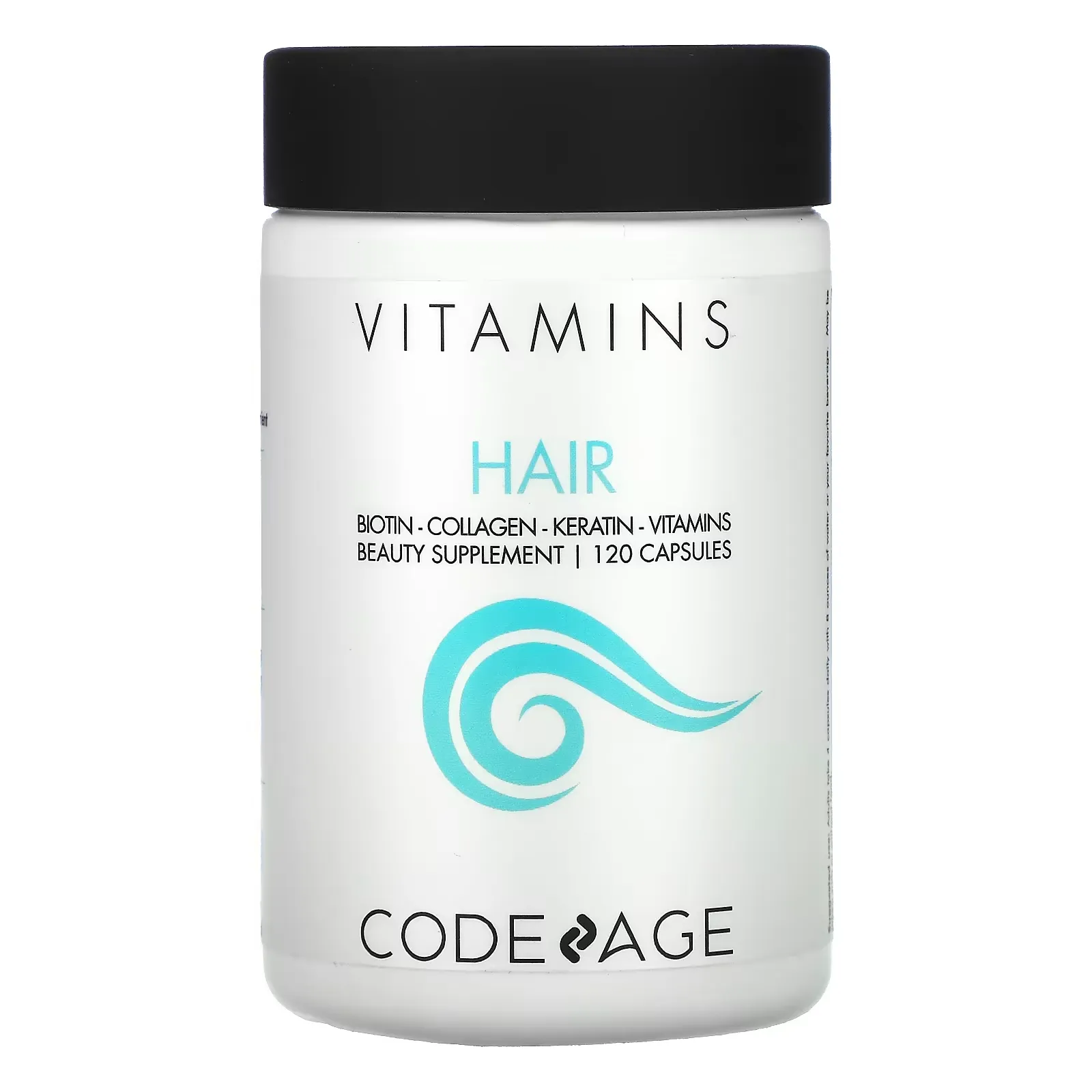 Vitamins, Hair, Biotin, Collagen, Keratin, 120 Capsules