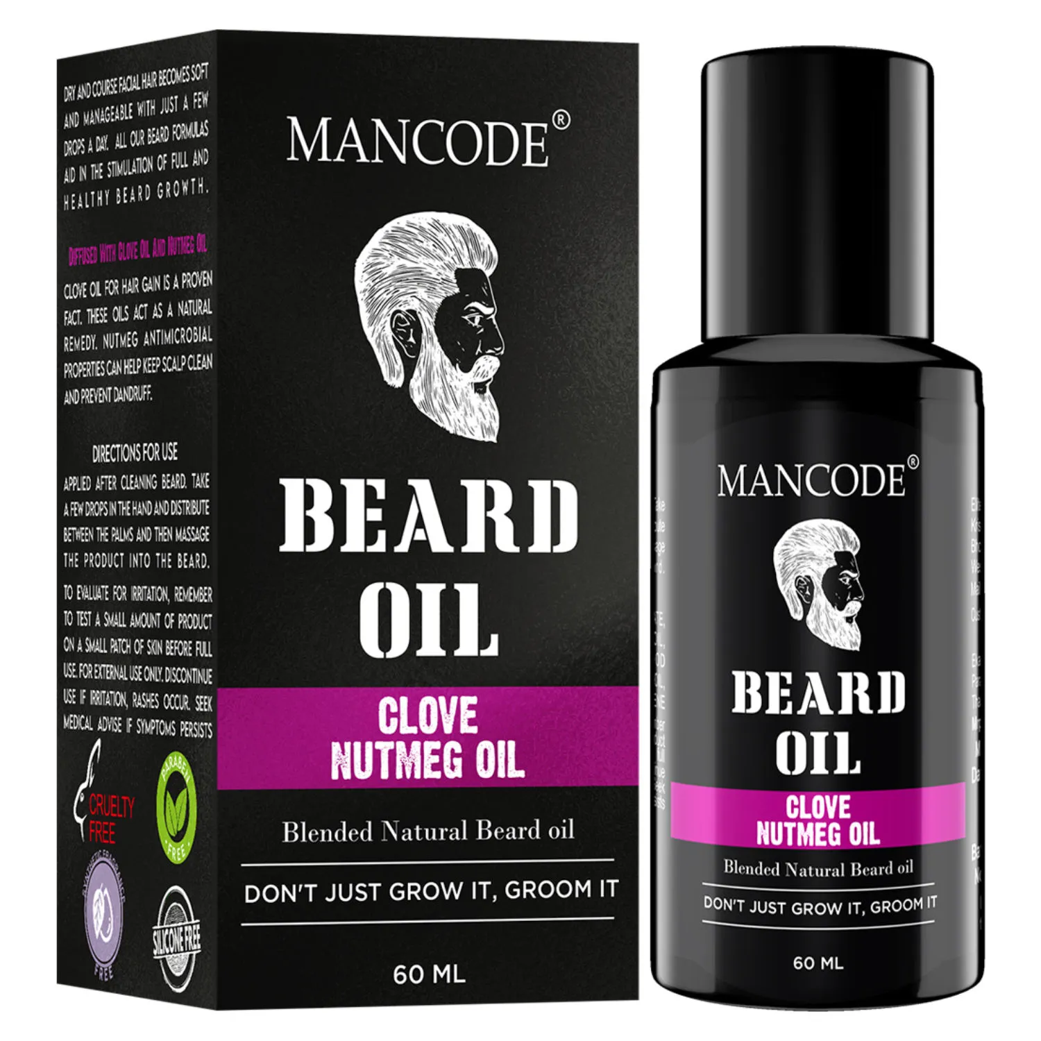 ManCode Beard Oil - Clove & Nutmeg