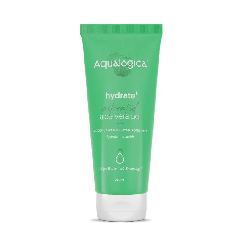 Aqualogica Hydrate+ Activated Aloe Vera Gel with Coconut Water & Hyaluronic Acid