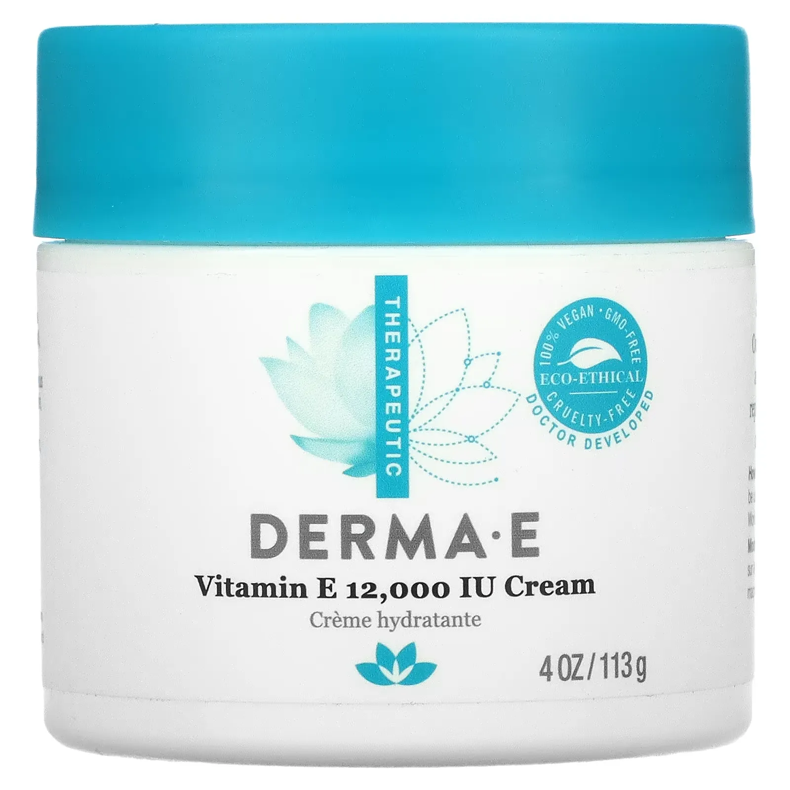 Vitamin E Creme, 12,000 IU, 4 oz (113 g)