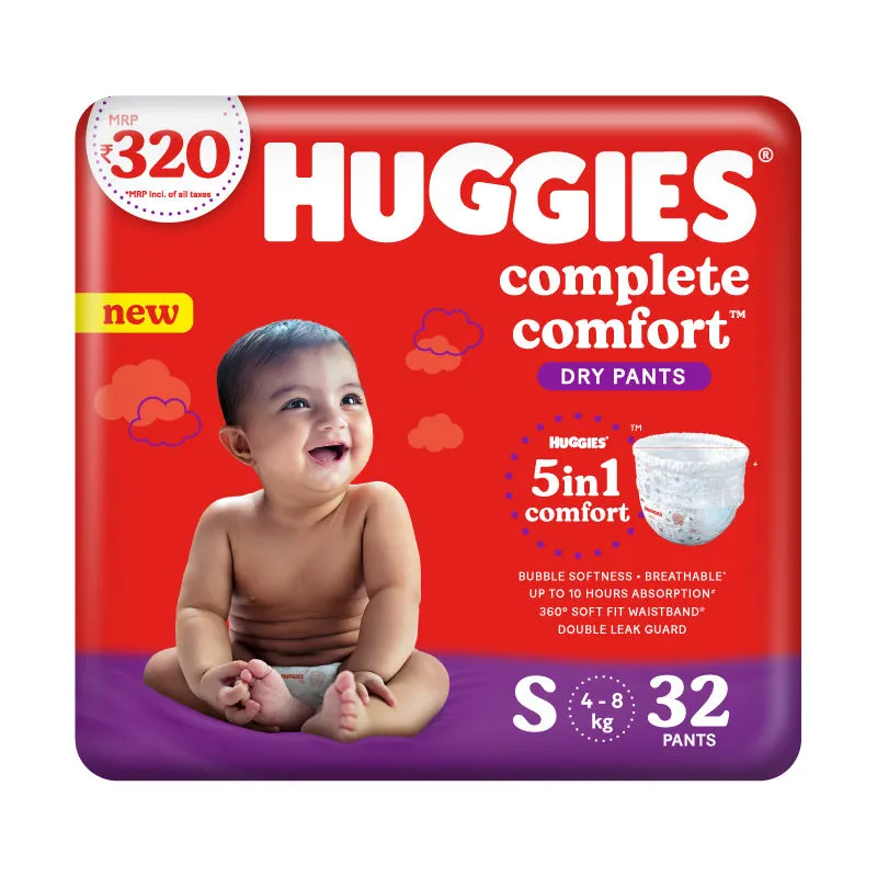 Huggies Complete Comfort Dry Pants - Small