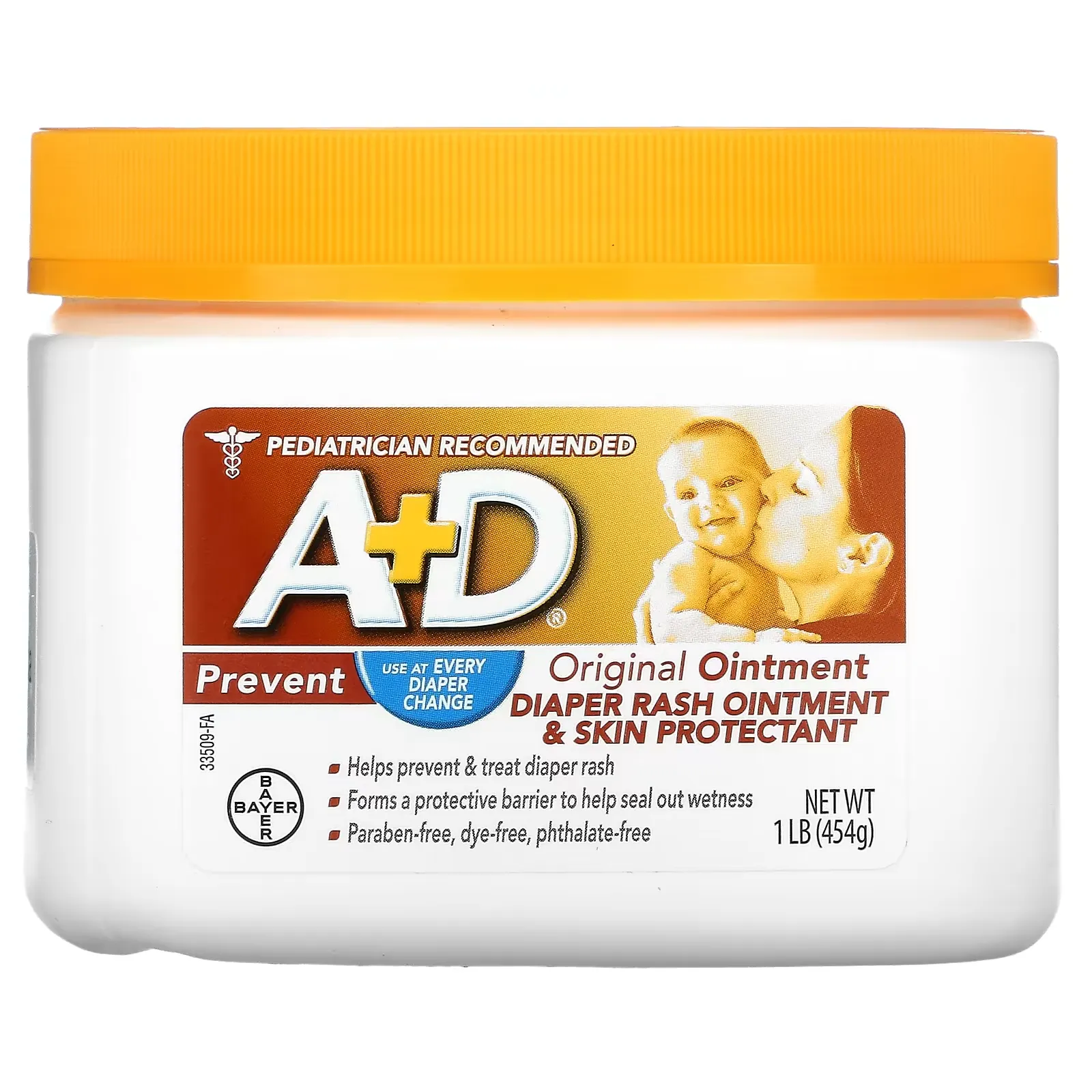 Original Ointment, Diaper Rash Ointment + Skin Protectant, 1 lb (454 g)