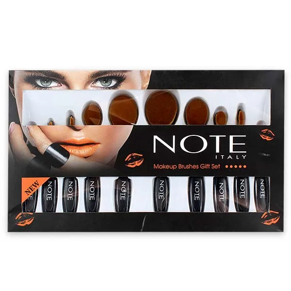 Note Makeup Brushes Gift Set