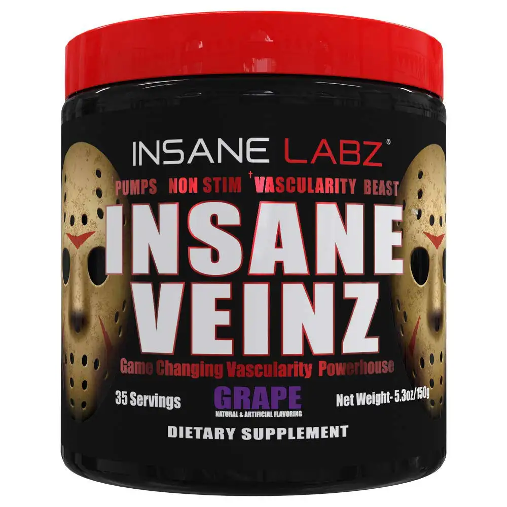 Insane Labz Insane Veinz,  0.33 lb  Grape