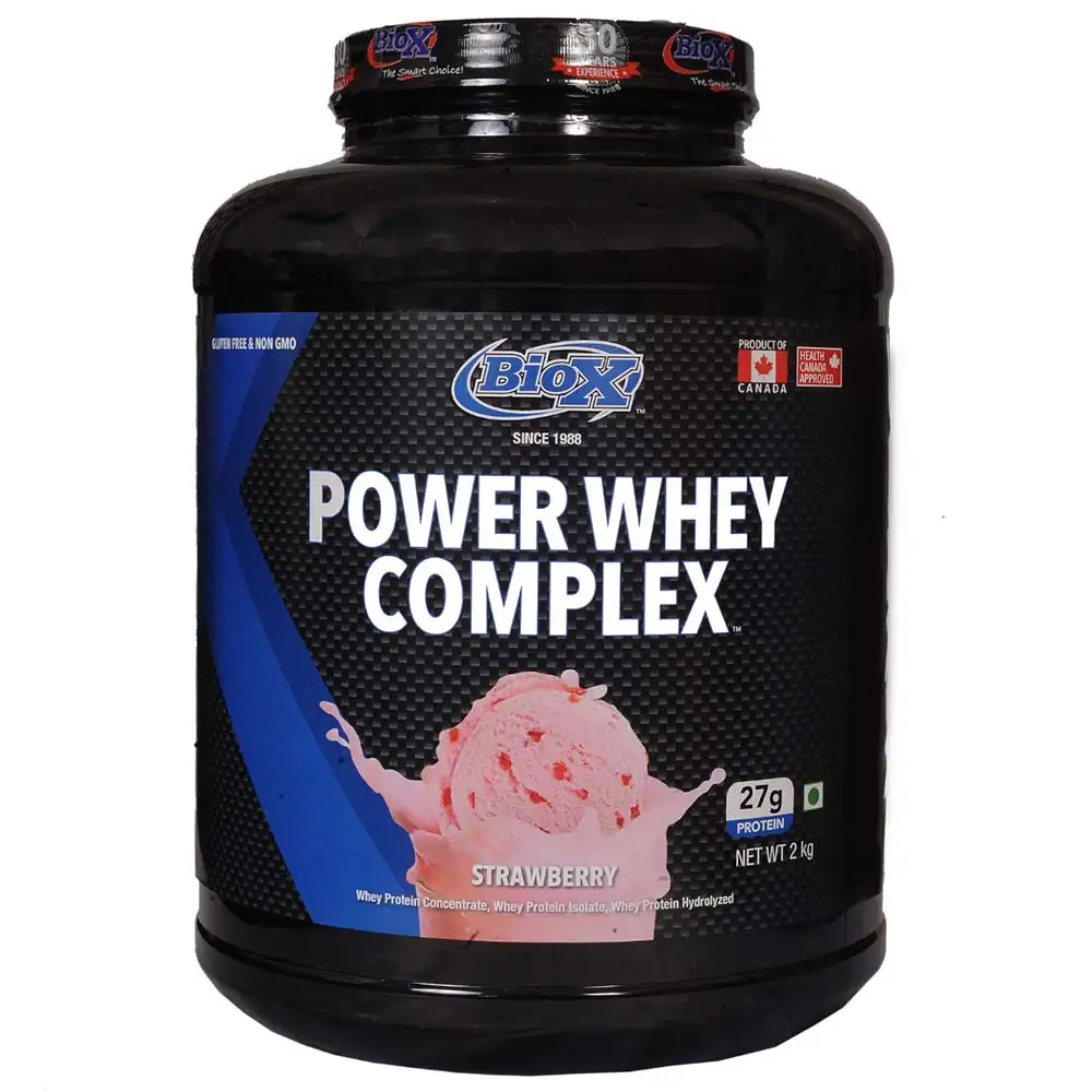 Biox Power Whey Complex,  4.4 lb  Strawberry