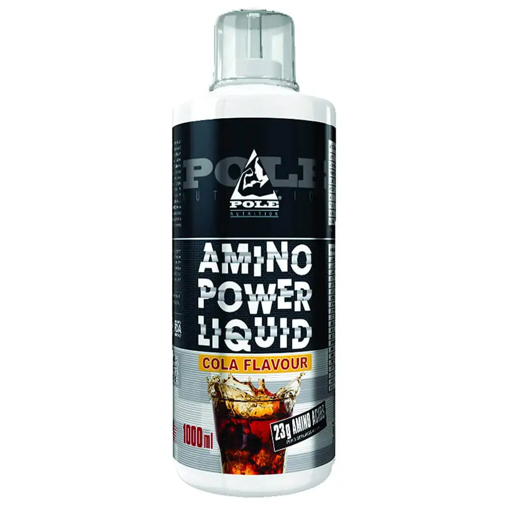 Pole Nutrition Amino Power Liquid,  1000 ml  22 Servings  Cola