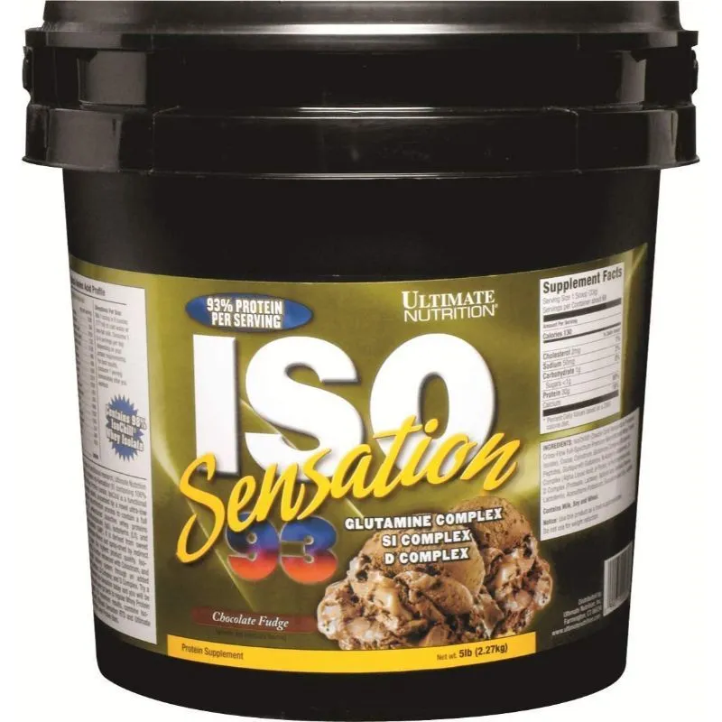 Ultimate Nutrition Iso Sensation 93, Chocolate Fudge