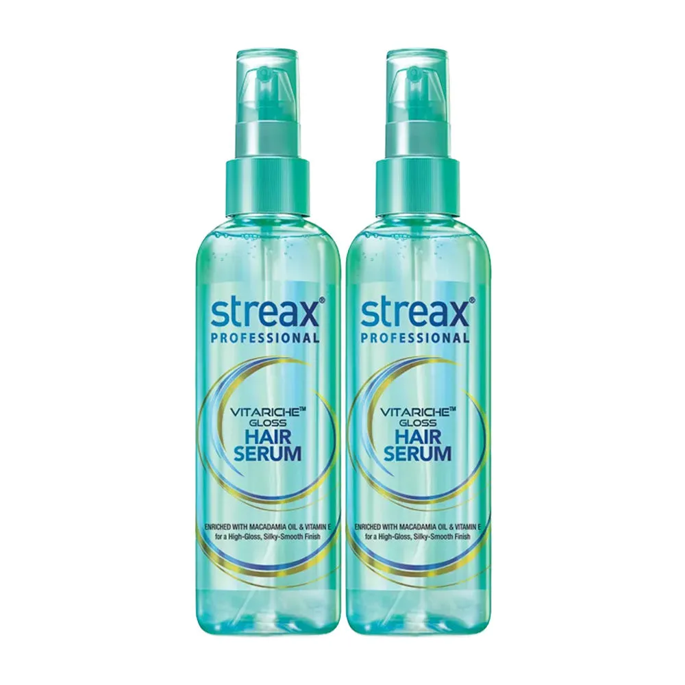 Streax Professional Vitariche Gloss Hair Serum (Pack Of 2)