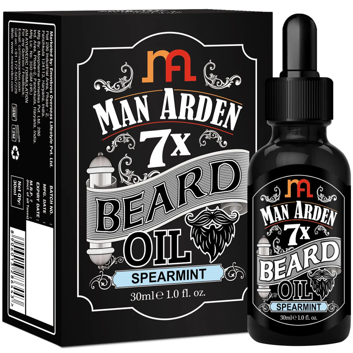 Man Arden 7X Spearmint Beard Oil