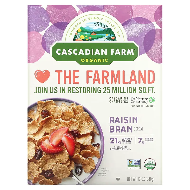 Organic Raisin Bran Cereal, 12 oz (340 g)