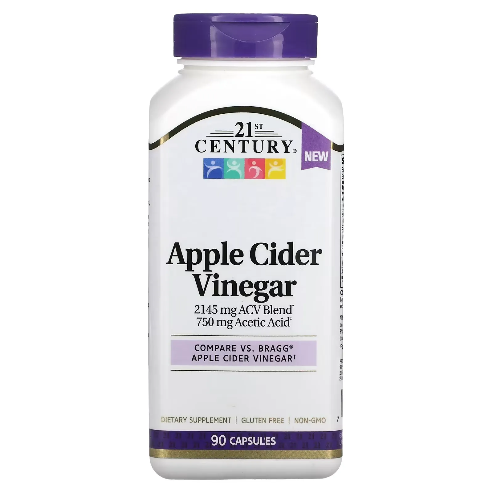 Apple Cider Vinegar, 90 Capsules