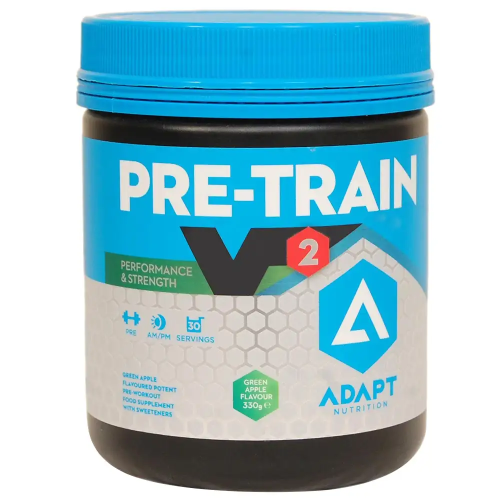 Adapt Nutrition Pre Train V2,  0.73 lb  Green Apple