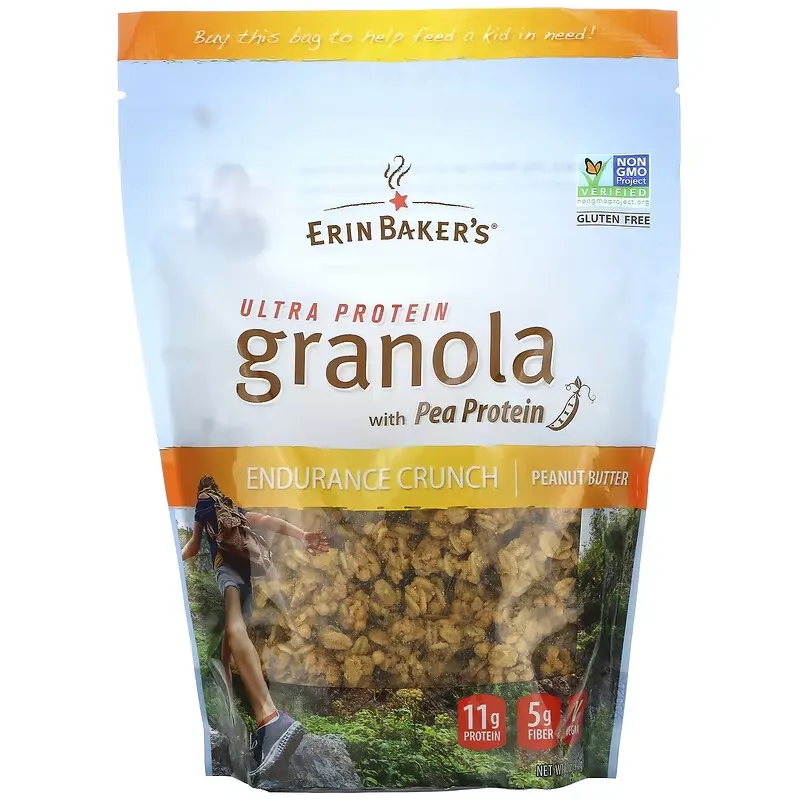 Ultra Protein Granola with Pea Protein, Peanut Butter, 12 oz (340 g)