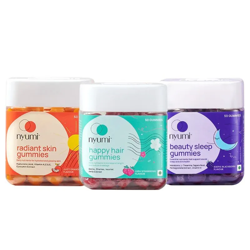 Nyumi Health Gummies For Hair, Skin And Sleep