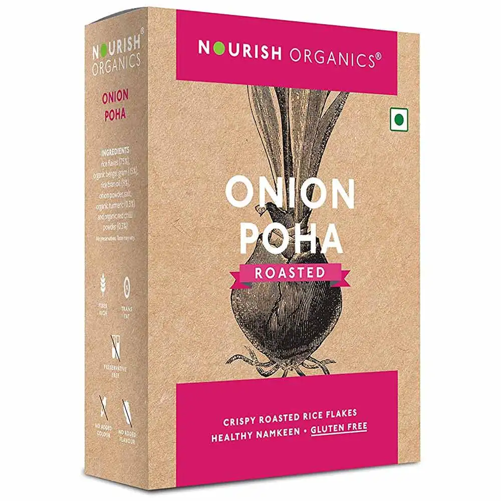 Nourish Organics Onion Poha,  150 g