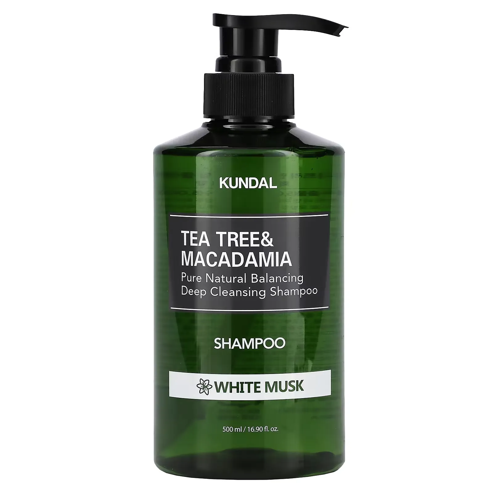 Tea Tree & Macadamia, Shampoo, White Musk, 16.9 fl oz (500 ml)