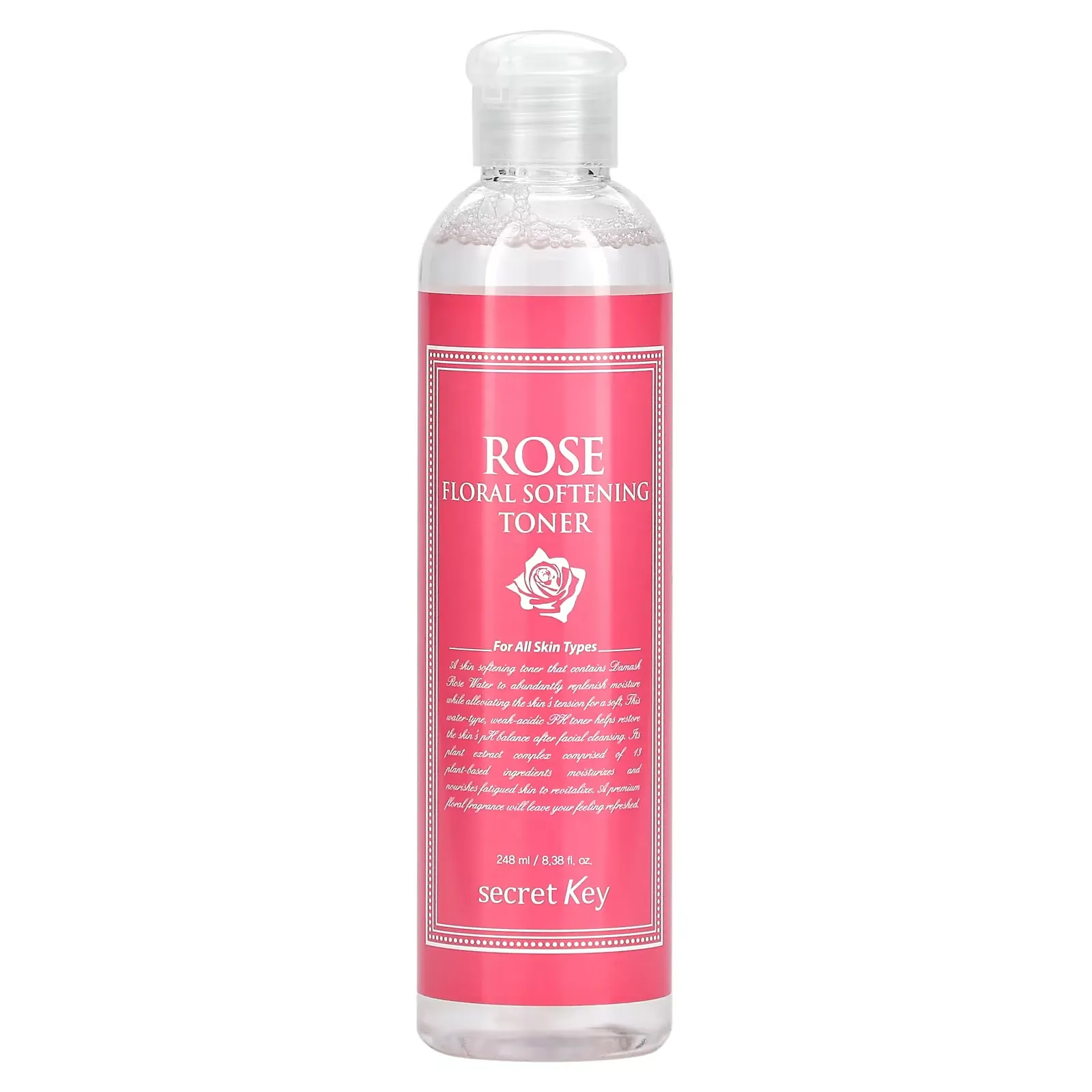 Rose Floral Softening Toner, 8.38 fl oz (248 ml)