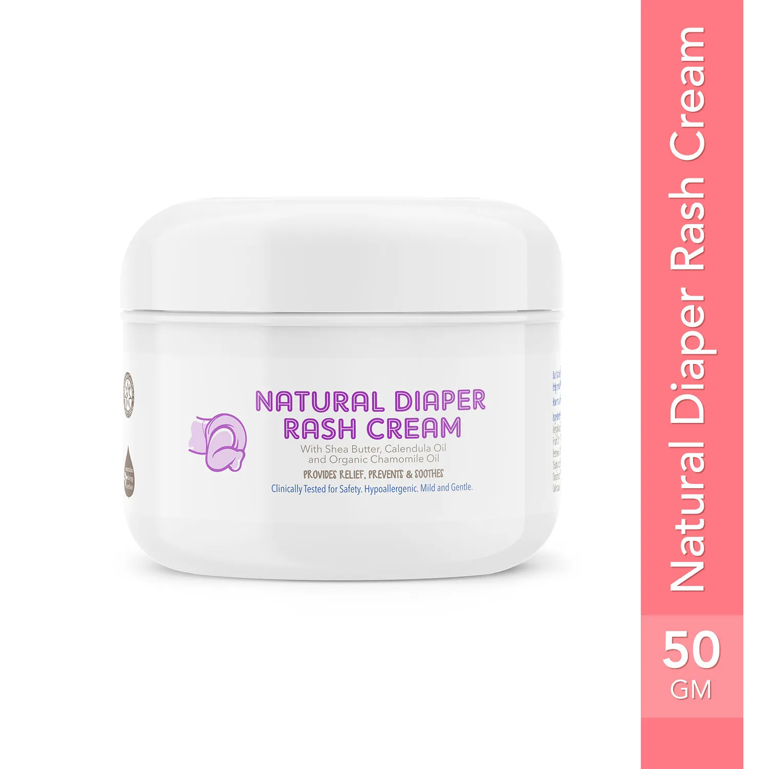 The Moms Co. Natural Baby Diaper Rash Cream -Organic Chamomile & SheaButter And Calendula Oil