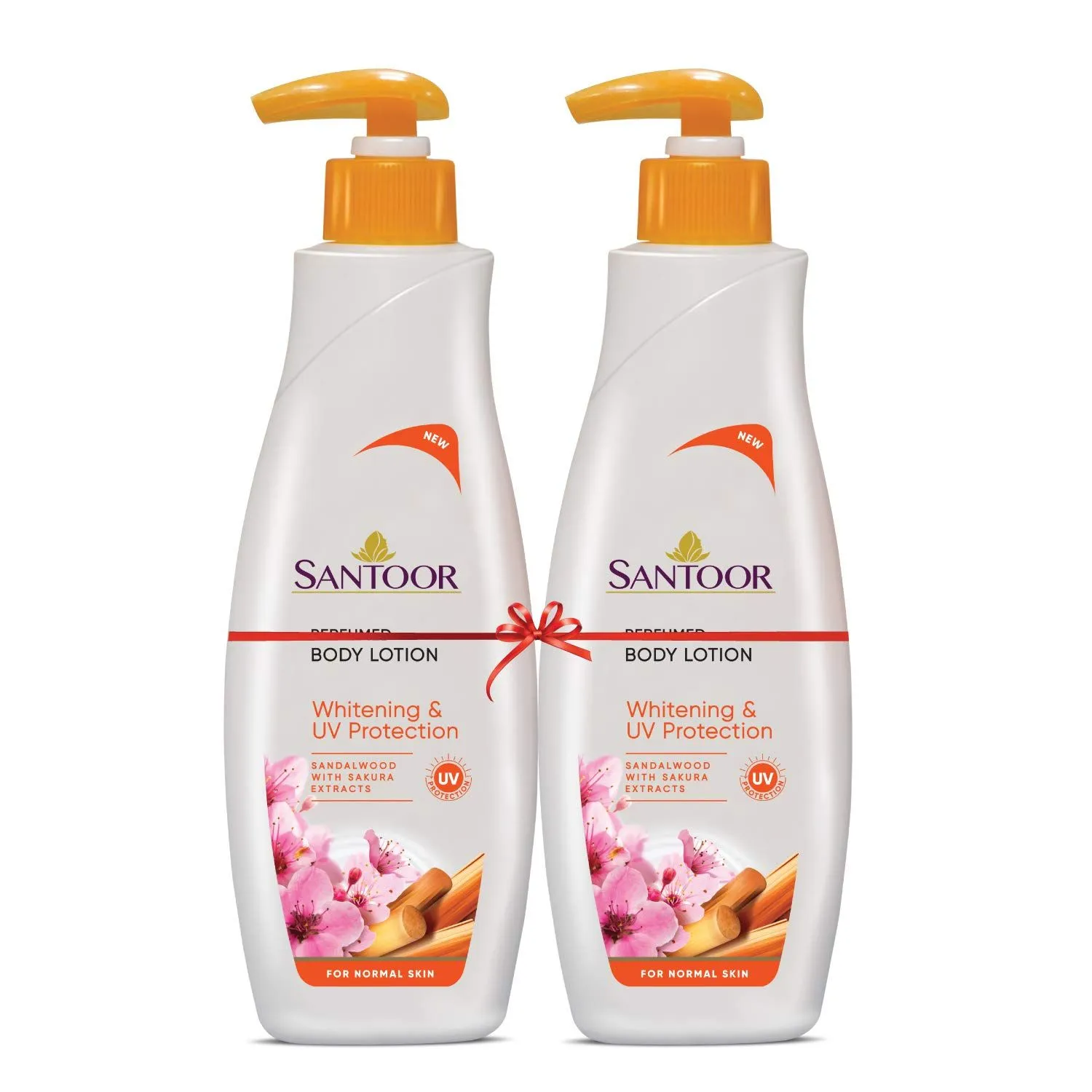 Santoor Whitening And UV Protection Body Lotion