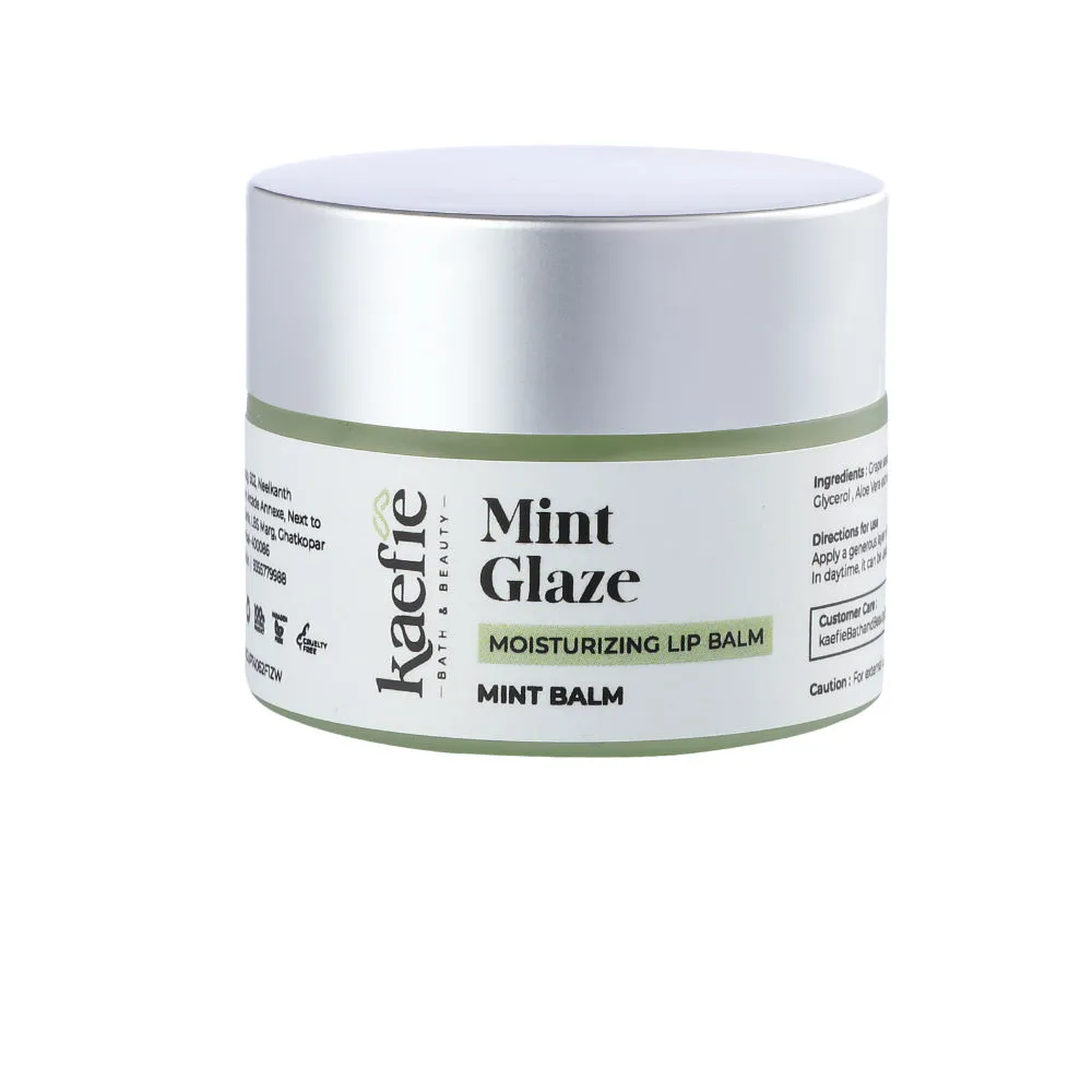 Kaefie Mint Glaze Moisturizing Lip Balm