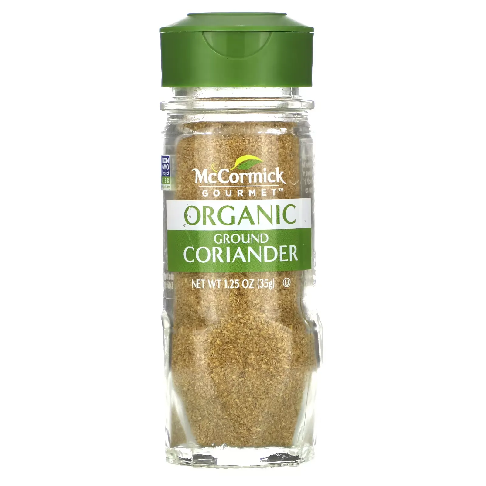 Organic Ground Coriander, 1.25 oz (35 g)