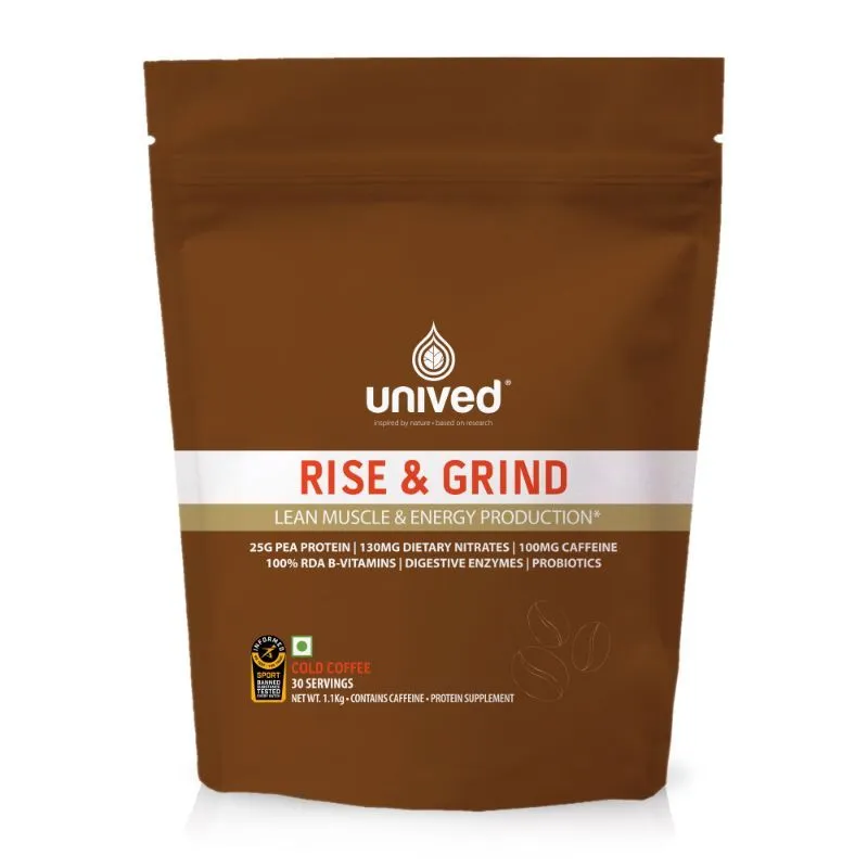 Unived Rise & Grind Vegan Protein Powder