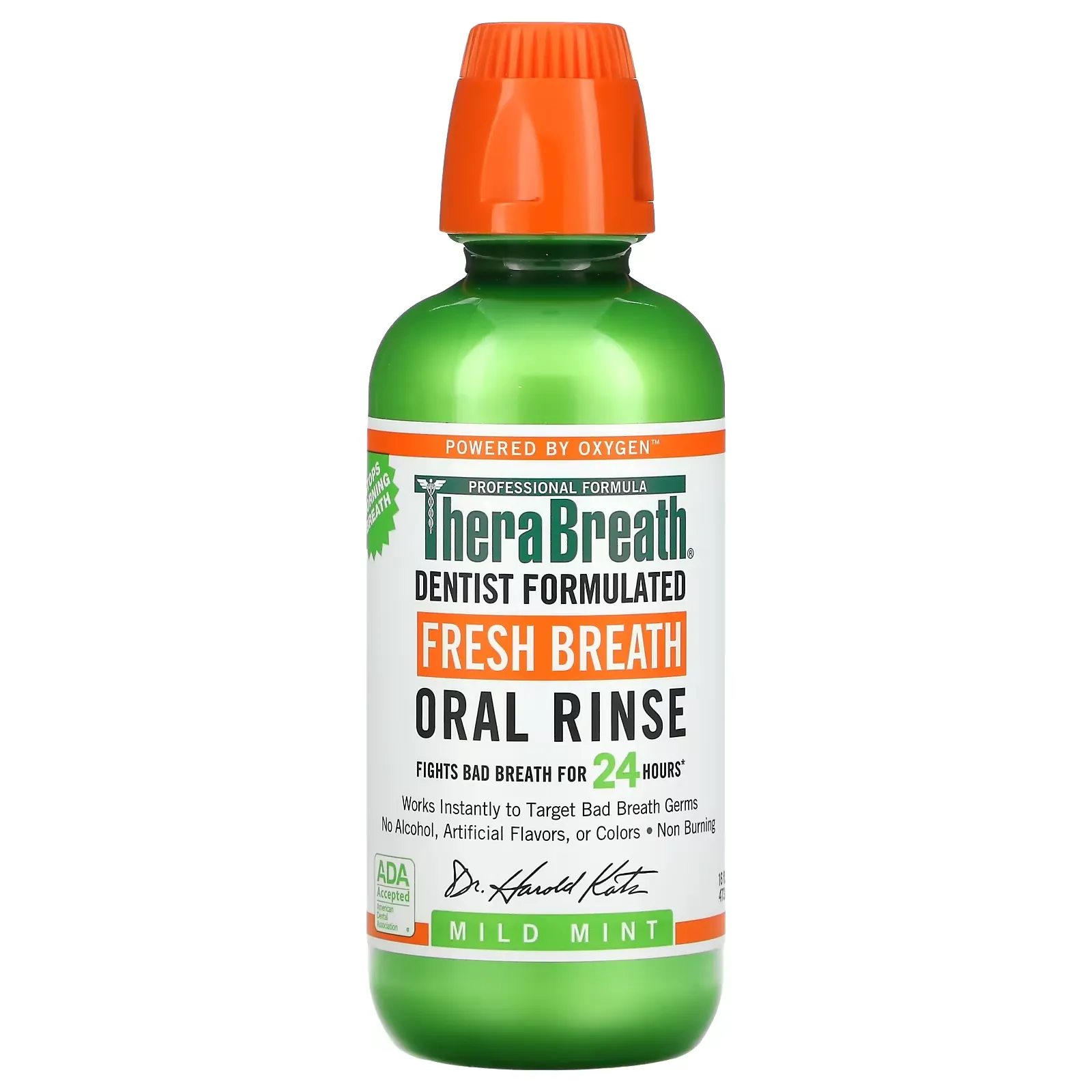 Fresh Breath, Oral Rinse, Mild Mint, 16 fl oz (473 ml)