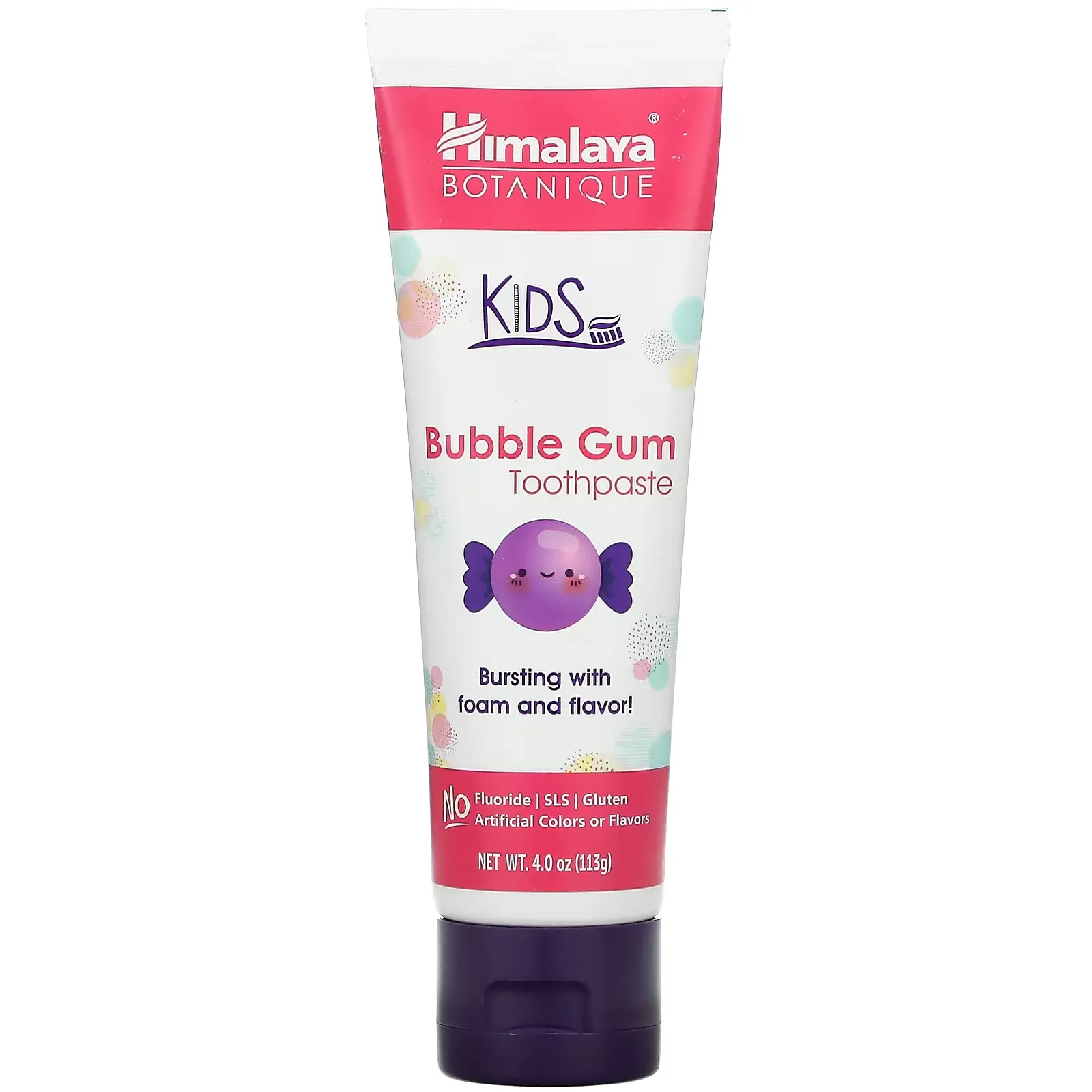 Botanique, Kids Toothpaste, Bubble Gum, 4.0 oz (113 g)