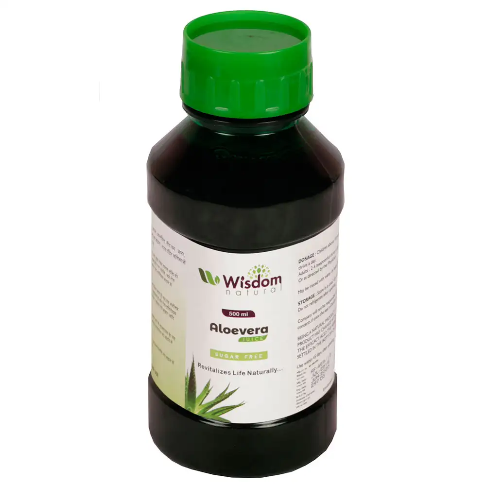 Wisdom Natural Aloevera Juice,  0.5 L  Unflavoured