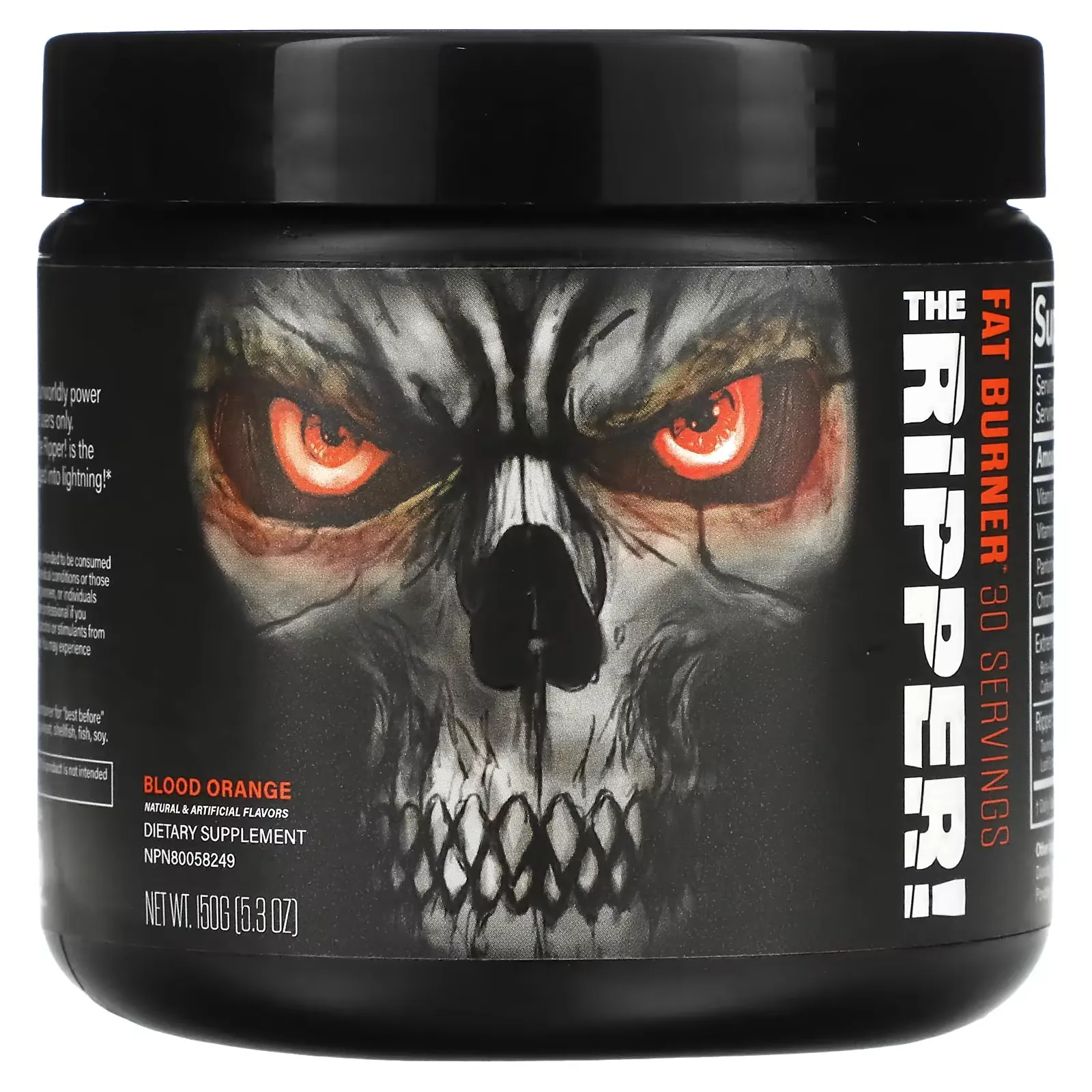 The Ripper, Fat Burner, Blood Orange, 5.3 oz (150 g)