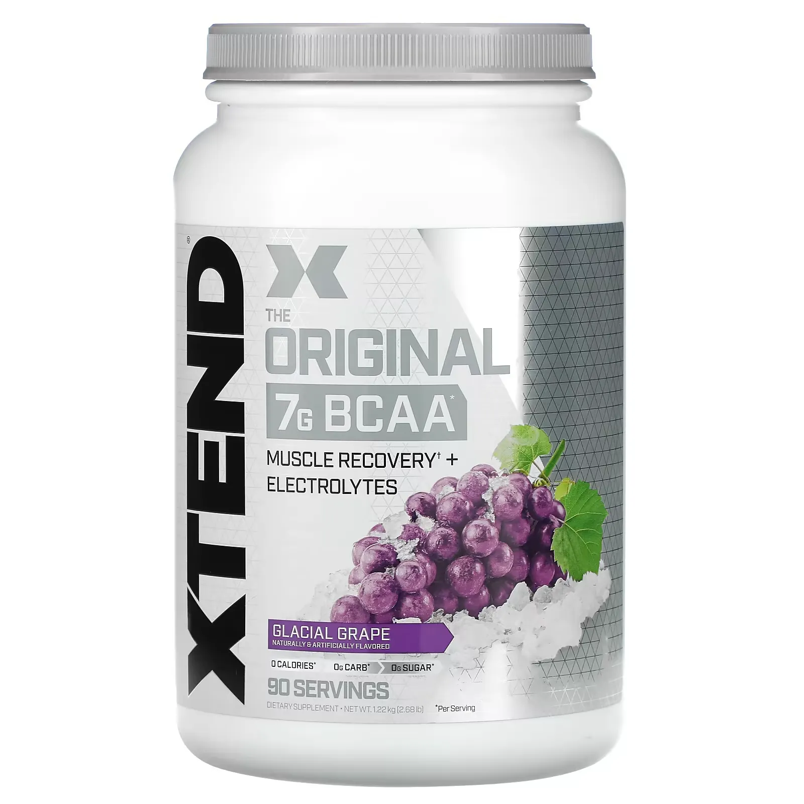 The Original 7G BCAA, Glacial Grape, 2.68 lb (1.22 kg)