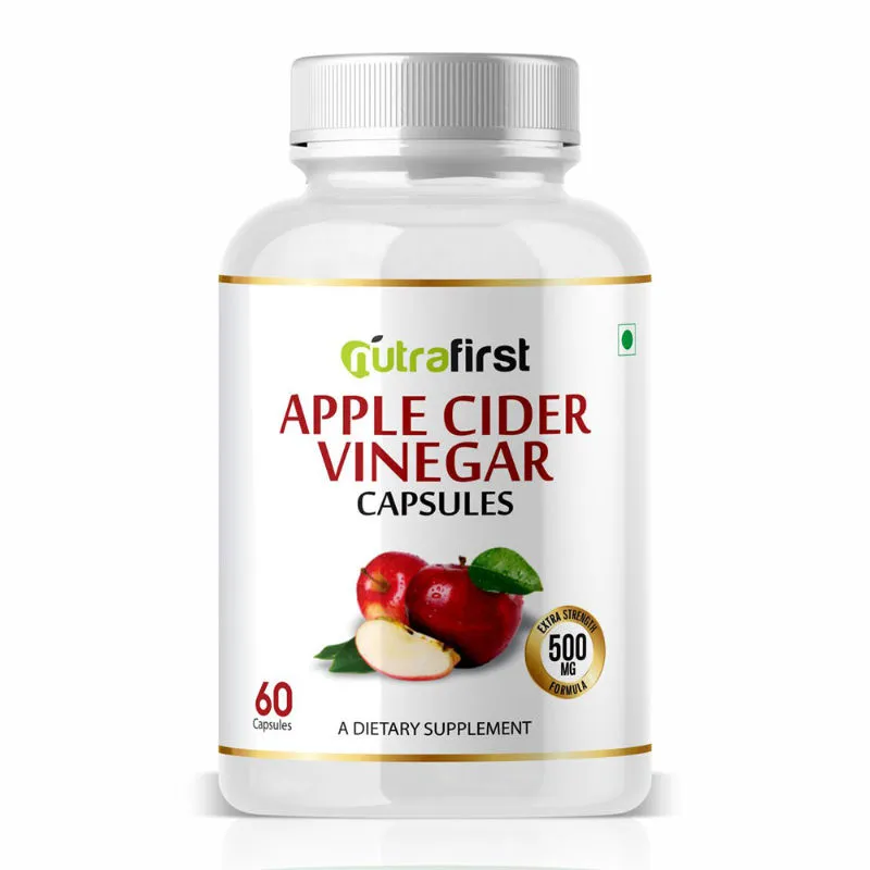 Nutrafirst Apple Cider Vinegar Capsules (500mg)