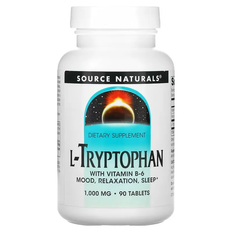 L-Tryptophan, 1,000 mg, 90 Tablets