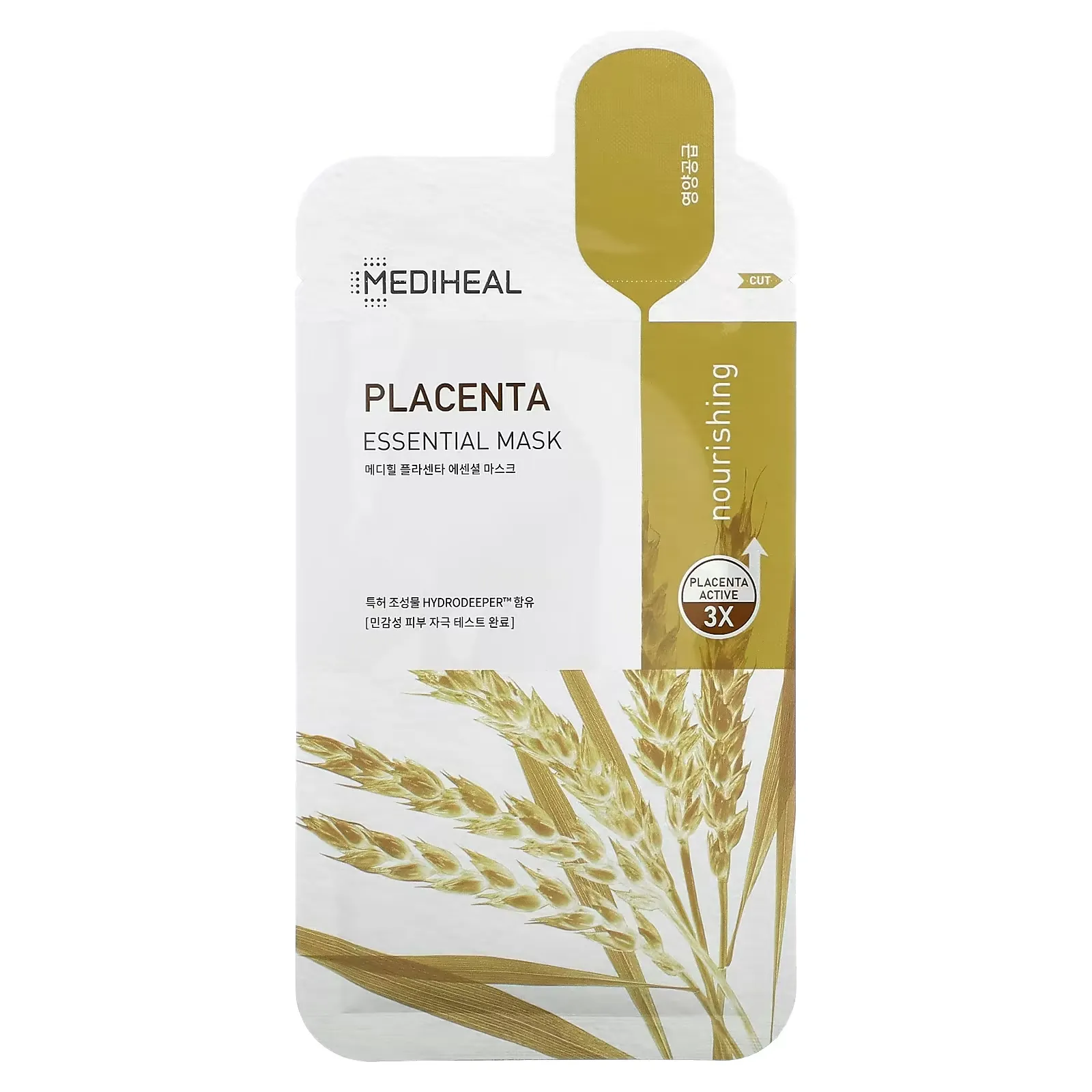 Placenta, Essential Beauty Mask, 10 Sheets, 0.81 fl oz (24 ml) Each