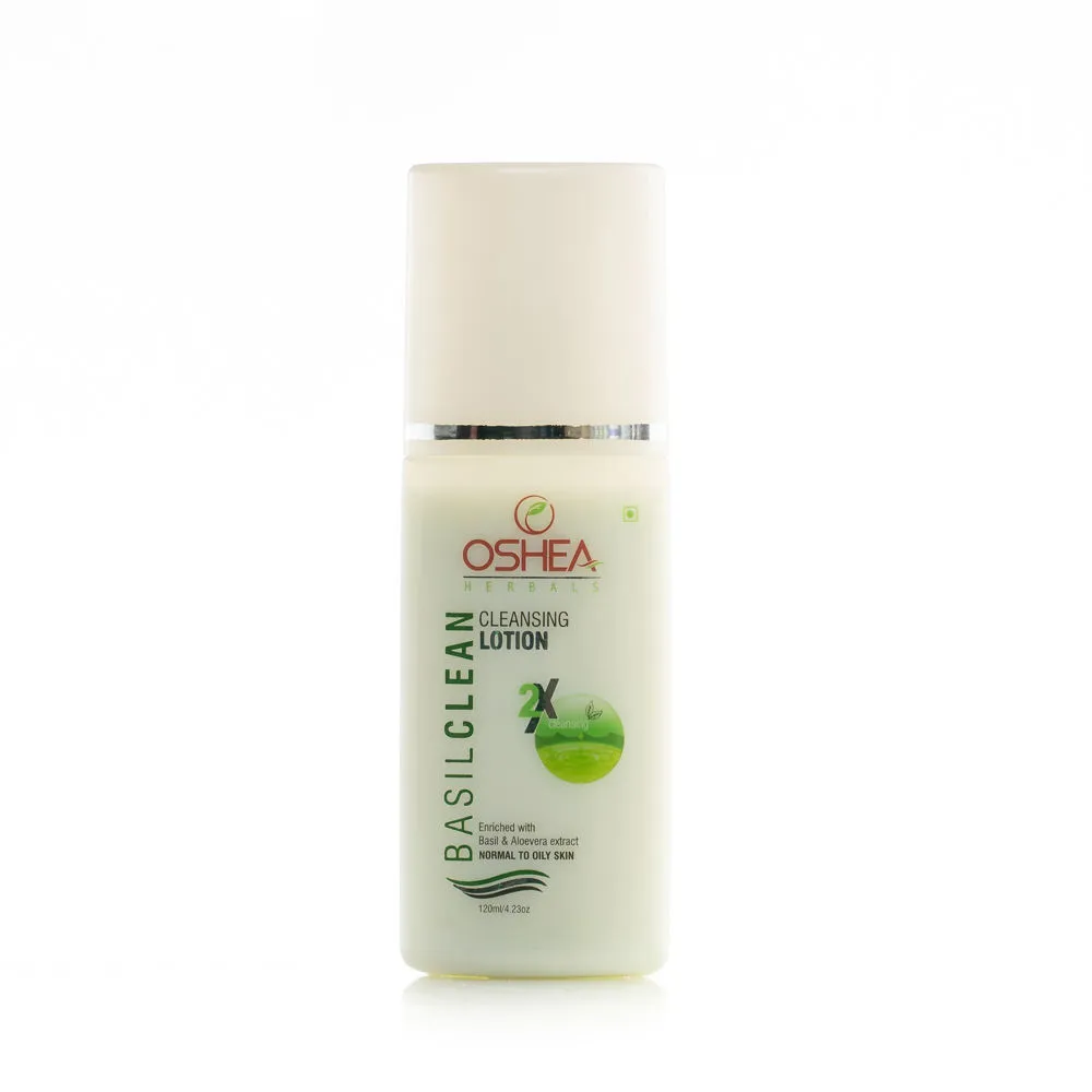 Oshea Herbals Basilclean Cleansing Lotion for Oily Skin