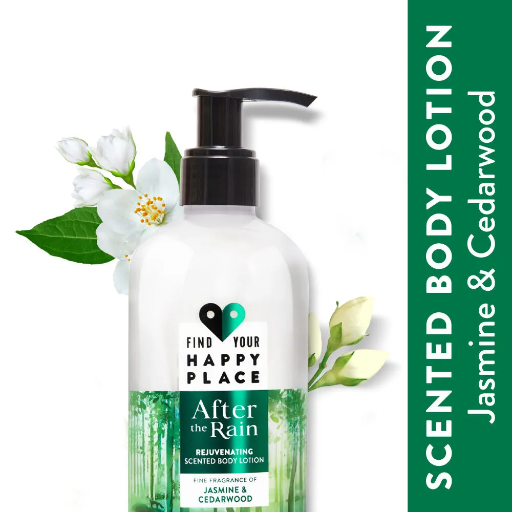 Find Your Happy Place - After The Rain Moisturising Body Lotion Jasmine & Cedarwood