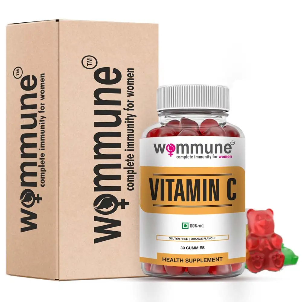 Wommune Vitamin C,  30 gummies  Orange